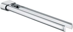 KEUCO ELEGANCE držiak uterákov 340 mm, dvojramenný, otočný, chróm