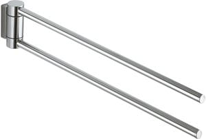 KEUCO PLAN držiak uterákov 300 mm, dvojramenný, otočný, chróm