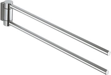 KEUCO PLAN držiak uterákov 438 mm, dvojramenný, otočný, chróm
