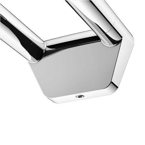KEUCO REVA držiak uterákov 450 mm, dvojramenný, chróm 12818010000 Obrázek - fotka