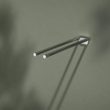 KEUCO REVA držiak uterákov 450 mm, dvojramenný, chróm 12818010000 Obrázek - fotka
