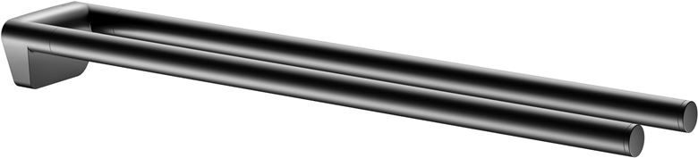 KEUCO REVA držiak uterákov 450mm, dvojramenný, matná čierna 12818370000 Obrázek - Hlavní obrázek