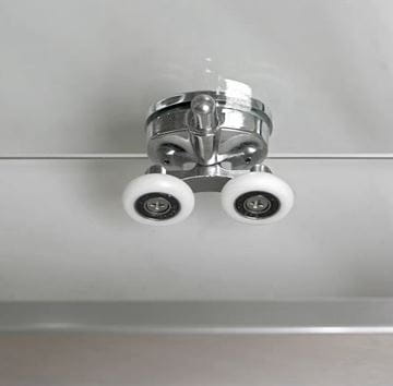 ROTH LEGA LINE LLS2/900 SMONT sprchový kút 90x90 cm, rohový vstup, posuvné dvere, brillant/sklo transparent 554-9000000-00-02 Obrázek - fotka