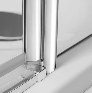 ROTH LEGA LINE LLS2/900 SMONT sprchový kút 90x90 cm, rohový vstup, posuvné dvere, brillant/sklo transparent 554-9000000-00-02 Obrázek - fotka