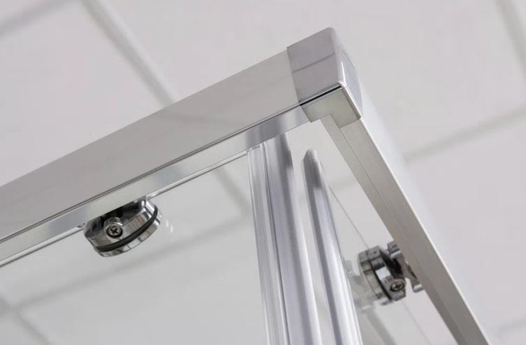 ROTH LEGA LINE LLS2/900 SMONT sprchový kút 90x90 cm, rohový vstup, posuvné dvere, brillant/sklo transparent 554-9000000-00-02 Obrázek - fotka