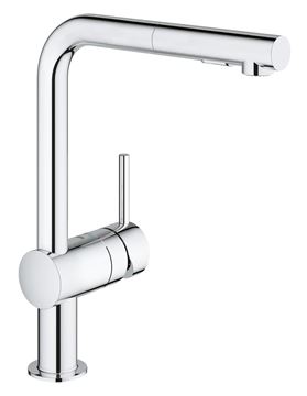 GROHE MINTA drezová batéria, s vyťahovacou sprškou, chróm