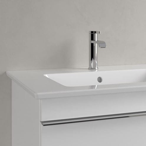 VILLEROY & BOCH VENTICELLO dvojumývadlo 130 cm, s 2 otvormi pre batérie a prepadom, alpská biela 4111DL01 Obrázek - fotka