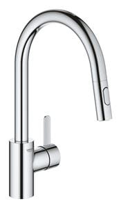 GROHE EUROSMART COSMOPOLITAN drezová batéria, s vyťahovacou sprškou, chróm
