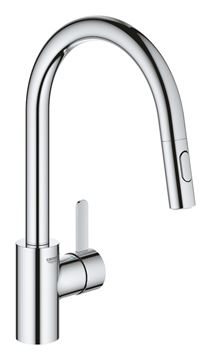 GROHE EUROSMART COSMOPOLITAN drezová batéria, s vyťahovacou sprškou, chróm