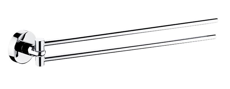 NIMCO UNIX držiak uterákov 405 mm, dvojramenný, otočný, chróm UN 13096N-26 Obrázek - Hlavní obrázek