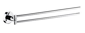 NIMCO UNIX držiak uterákov 405 mm, dvojramenný, otočný, chróm
