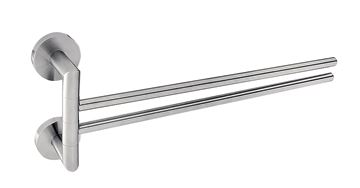 NIMCO UNIX držiak uterákov 413 mm, dvojramenný, otočný, nerez