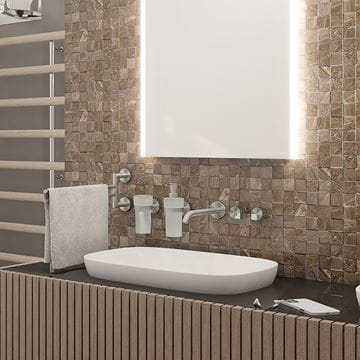 NIMCO UNIX držiak uterákov 413 mm, dvojramenný, otočný, nerez UNM 13096-10 Obrázek - fotka