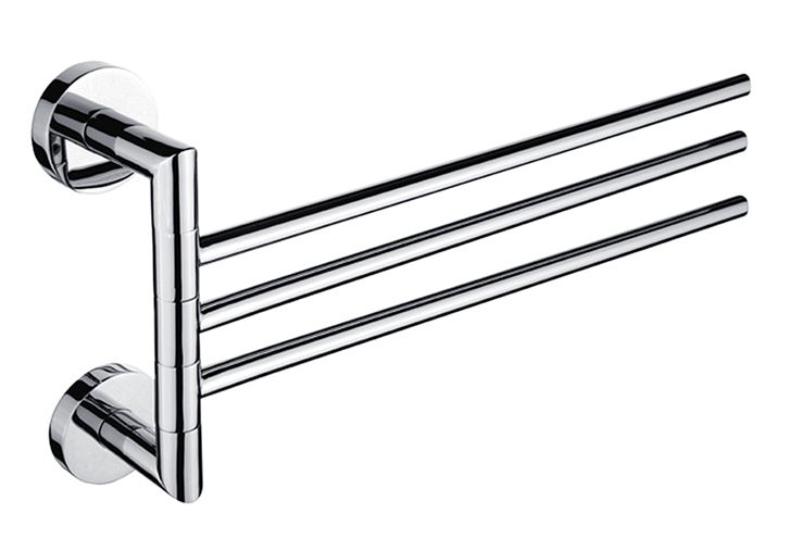 NIMCO UNIX držiak uterákov 413 mm, trojramenný, otočný, chróm UN 13096-3-26 Obrázek - Hlavní obrázek