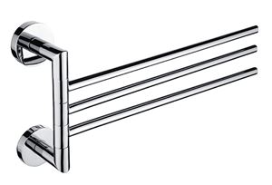 NIMCO UNIX držiak uterákov 413 mm, trojramenný, otočný, chróm