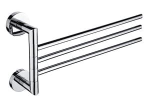 NIMCO UNIX držiak uterákov 413 mm, trojramenný, otočný, chróm