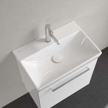 VILLEROY & BOCH AVENTO umývadlo 65 cm, s otvorom pre batériu a prepadom, CeramicPlus, alpská biela 415865R1 Obrázek - fotka