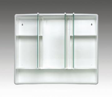 JOKEY LYMO zrkadlová skrinka 58x49,5x14,8 cm, plast, biela 188413200-0110 Obrázek - fotka