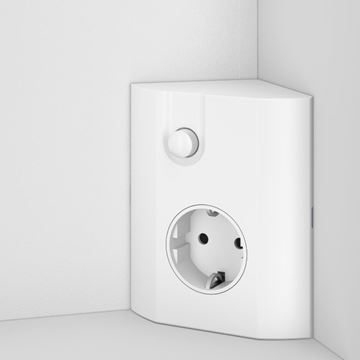 JOKEY CENTO 50 LS zrkadlová skrinka 50x65x14 cm, osvetlenie, s vypínačom a el. zásuvkou, MDF/drevo, aluminium/biela 114311020-0140 Obrázek - fotka