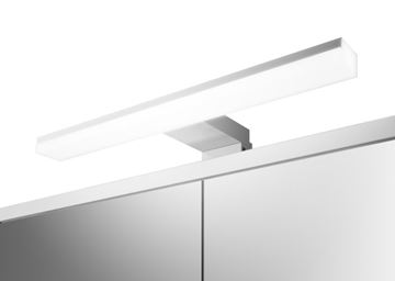 JOKEY SINGLE ALU LED zrkadlová skrinka 45x21x71, 5 cm, osvetlenie, s vypínačom a el. zásuvkou, hliník, alumínium 124211120-0190 Obrázek - fotka