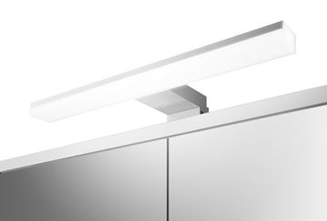 JOKEY DEKOR ALU LED zrkadlová skrinka 65,4x71,3x20,6 cm, osvetlenie, s vypínačom a el. zásuvkou, hliník, zrkadlo 124512020-0122 Obrázek - fotka
