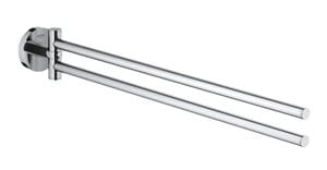 GROHE ESSENTIALS držiak uterákov 439 mm, dvojramenný, chróm