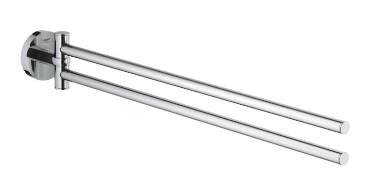 GROHE ESSENTIALS držiak uterákov 439 mm, dvojramenný, chróm 40371001 Obrázek - Hlavní obrázek