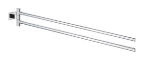 GROHE ESSENTIALS CUBE držiak uterákov 439 mm, dvojramenný, chróm