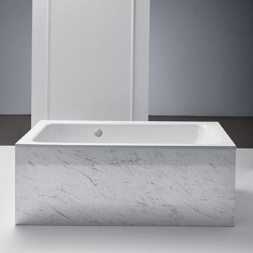 CONCEPT 200 vaňa 180x80 cm, bez nožičiek, smaltovaná oceľ 26CV Obrázek - fotka