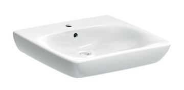 GEBERIT SELNOVA COMFORT bezbariérové umývadlo 65 cm, s otvorom pre batériu a prepadom