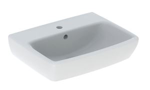 GEBERIT SELNOVA SQUARE umývadielko 45 cm, s otvorom pre batériu a prepadom
