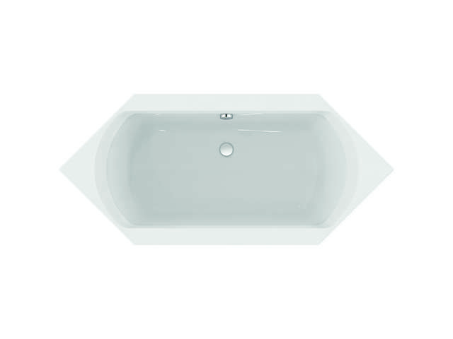 CONCEPT 200 vaňa 200x90 cm, pre 2 osoby, bez nožičiek, akrylát K866301 Obrázek - Hlavní obrázek
