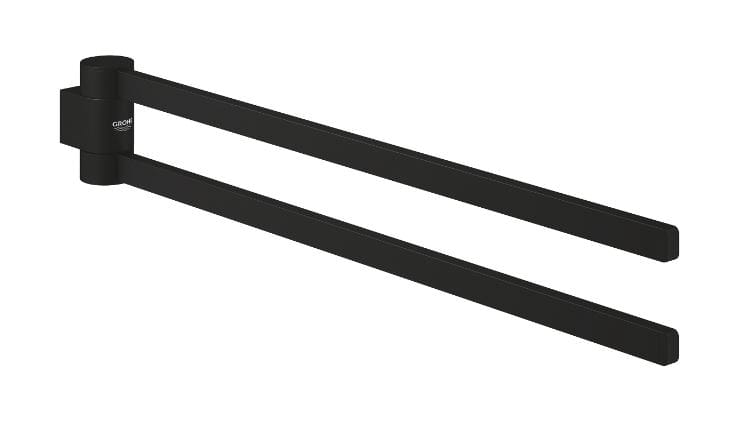GROHE SELECTION držiak uterákov 441 mm, dvojramenný, phantom black 41219KF0 Obrázek - Hlavní obrázek