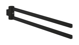 GROHE SELECTION držiak uterákov 441 mm, dvojramenný, phantom black