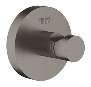 GROHE ESSENTIALS háčik na uterák, brúsený hard graphite
