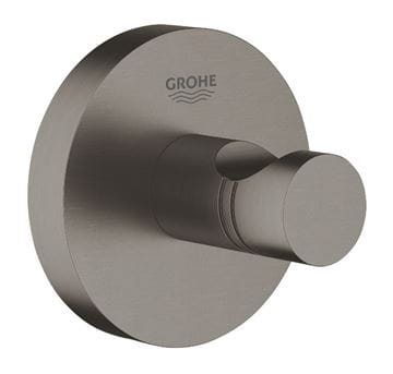 GROHE ESSENTIALS háčik na uterák, brúsený hard graphite