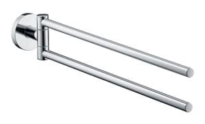 HANSGROHE LOGIS držiak uterákov 445 mm, dvojramenný, otočný, chróm