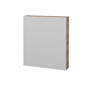CONCEPT 150 zrkadlová skrinka 60x68x12,7 cm, pánty vľavo, MDF, cafe