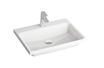 RAVAK COMFORT 600 umývadlo 60 cm, s otvorom pre batériu, bez prepadu