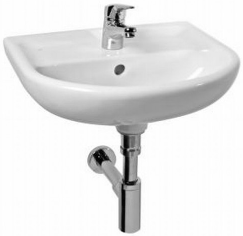JIKA LYRA PLUS umývadielko 45 cm, s otvorom pre batériu a prepadom H8153820001041 Obrázek - Hlavní obrázek