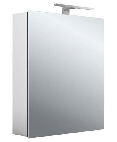 EMCO MEE zrkadlová skrinka 60x74,6x15,3 cm, osvetlenie, s vypínačom a el. zásuvkou, hliník, strieborná 949805049 Obrázek - Hlavní obrázek