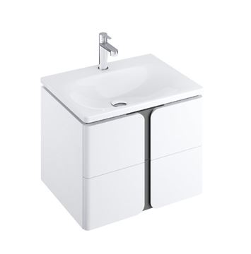 RAVAK BALANCE 600 umývadlo 60 cm, s otvorom pre batériu, bez prepadu XJX01260000 Obrázek - fotka