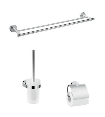 HANSGROHE LOGIS UNIVERSAL sada doplnkov pre WC a kúpeľňu, chróm 41727000 Obrázek - Hlavní obrázek