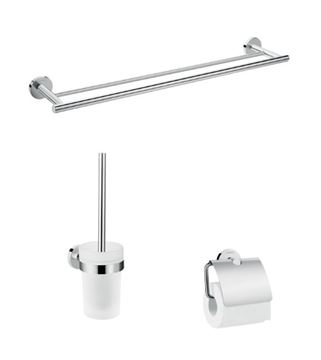 HANSGROHE LOGIS UNIVERSAL sada doplnkov pre WC a kúpeľňu, chróm