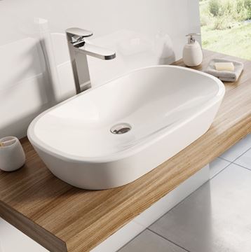 RAVAK CERAMIC 600 O umývadlová misa 60 cm, bez prepadu XJX01160001 Obrázek - fotka