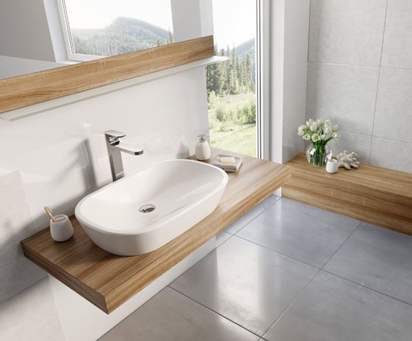 RAVAK CERAMIC 600 O umývadlová misa 60 cm, bez prepadu XJX01160001 Obrázek - fotka