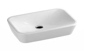 RAVAK CERAMIC 600 R umývadlo na dosku 60 cm, bez prepadu