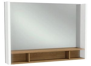 KOHLER TERRACE zrkadlová skrinka 100x68,5x13 cm, osvetlenie, s vypínačom, neutral