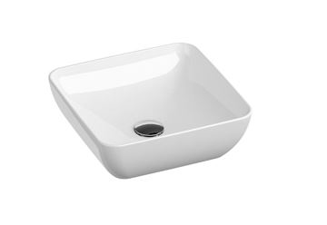 RAVAK UNI 380 S SLIM umývadlo na dosku 38 cm, bez prepadu XJX01138001 Obrázek - fotka