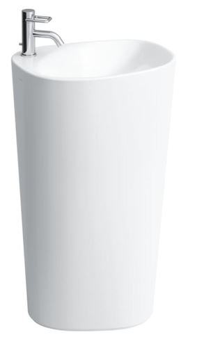 LAUFEN PALOMBA COLLECTION umývadlo na podlahu 52,5 cm, s otvorom na batériu, skrytý prepad H8118040001041 Obrázek - Hlavní obrázek